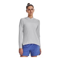 Under Armour Women's Iso-Chill Hoodie Front_Three_Fourths_Angled_Right