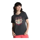 Vans Women's Rock Flowers Crew T Shirt Front_Flat