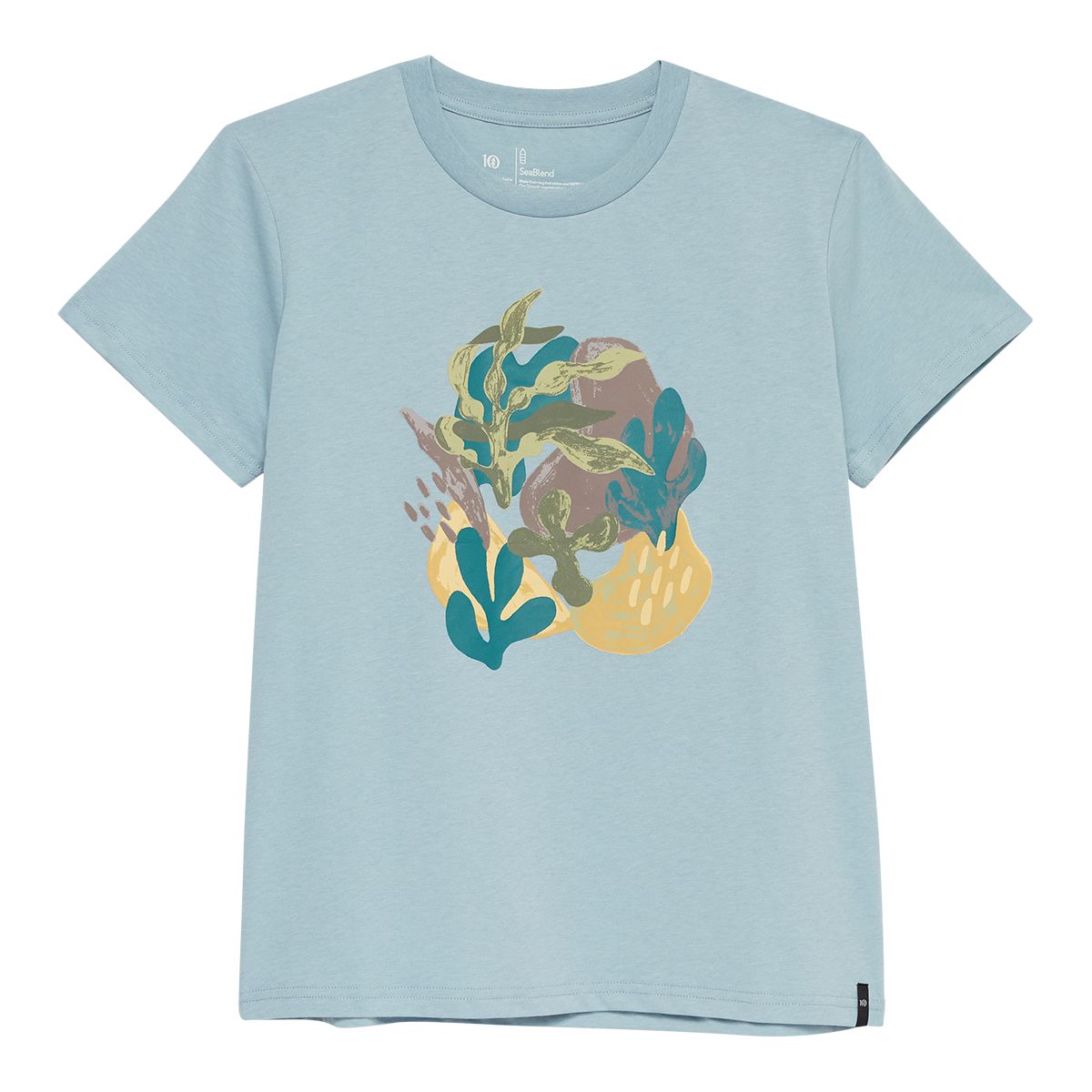 Tentree Women's Painterly Kelp Tourmaline T-Shirt