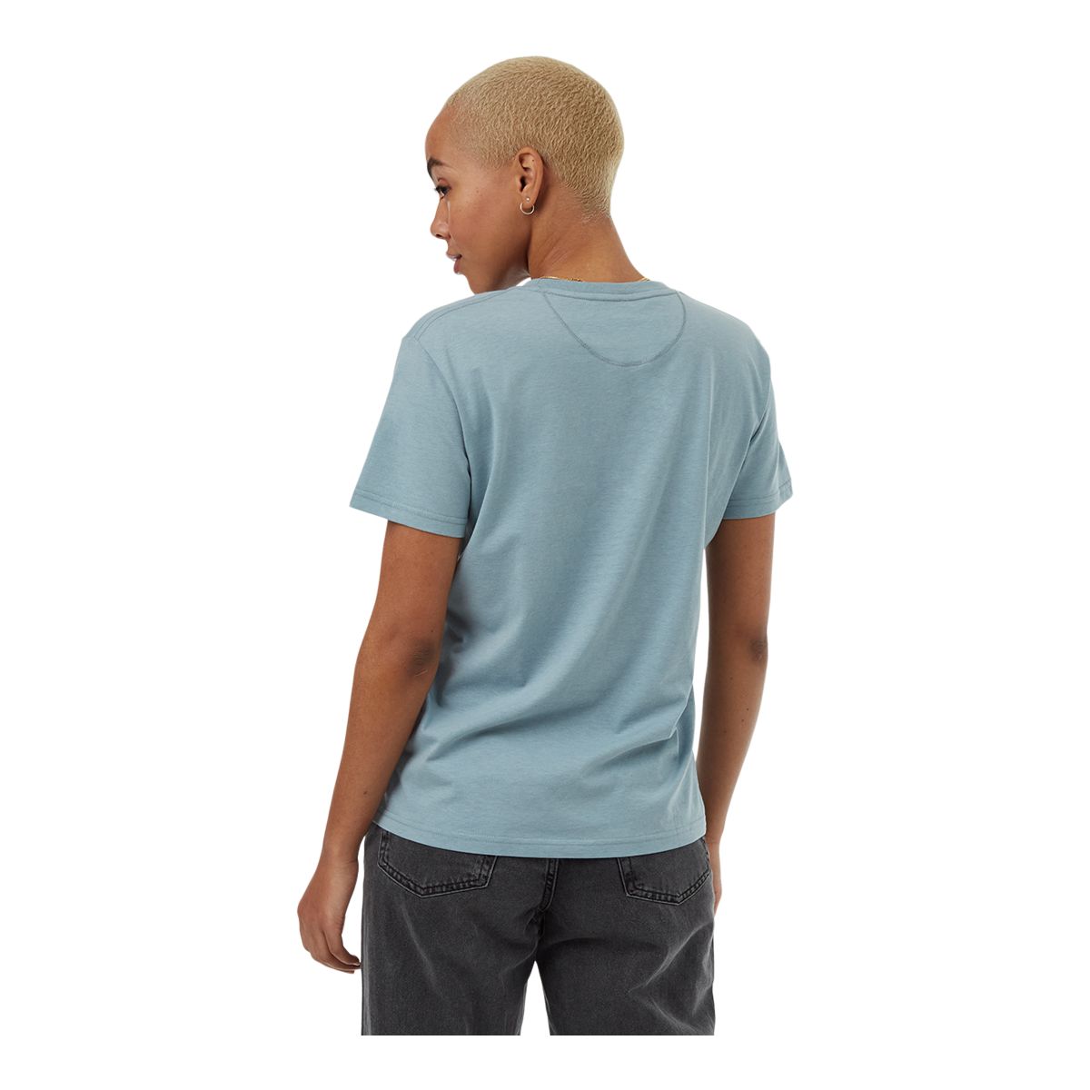 Tentree Women's Painterly Kelp Tourmaline T-Shirt