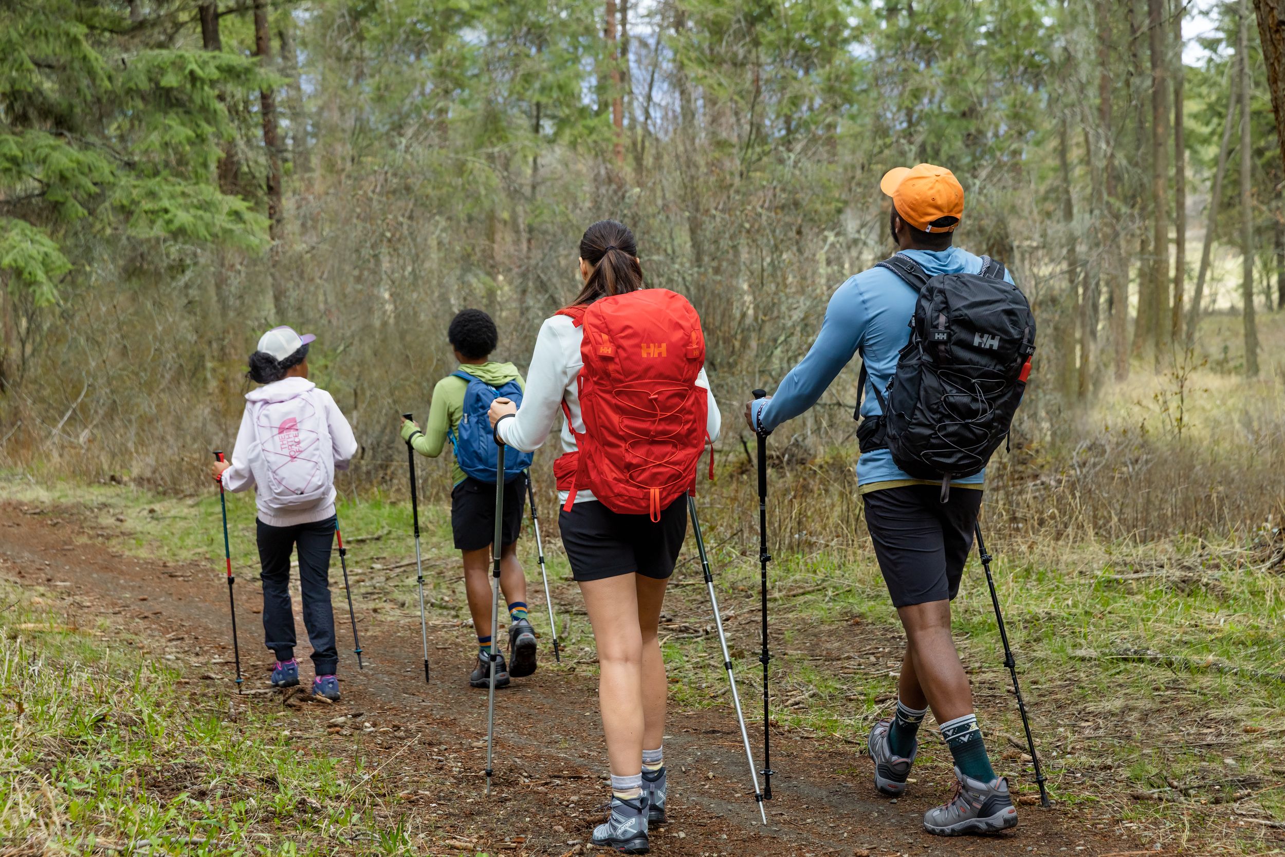 Komperdell Green Rambler Cork Trekking Poles Atmosphere