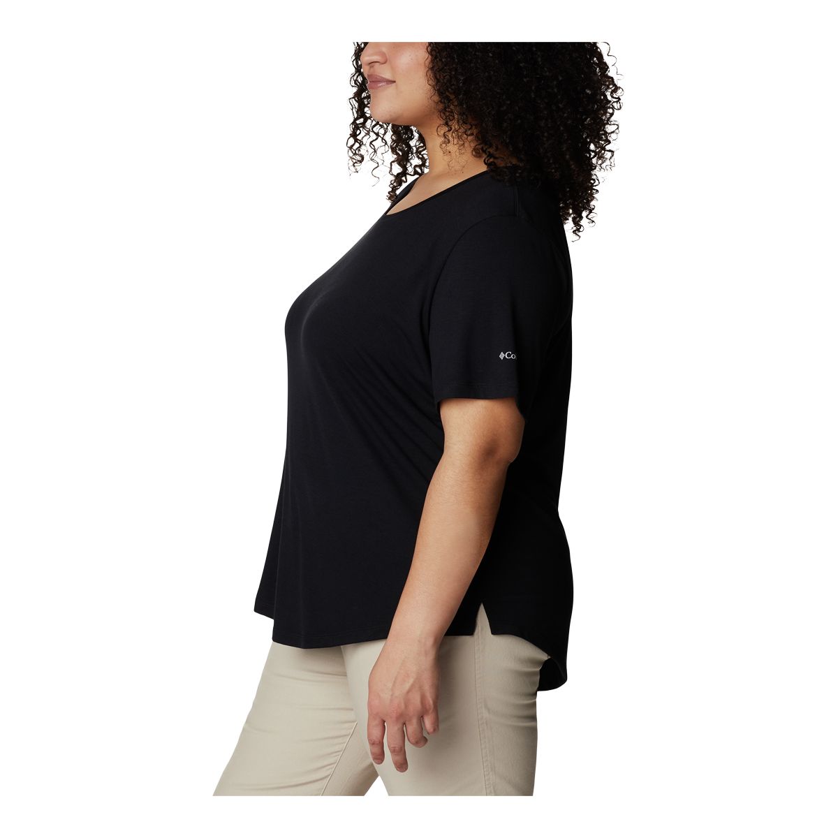 Columbia Women's Plus Size Slack Water Knit T Shirt