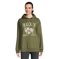 Roxy Women's Shoreside Hike Oversized Hoodie Front_Flat