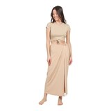 Koy Women's Laguna Side Knot Skirt Front_Flat