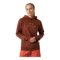 Helly Hansen Women's Nord Graphic Pullover Hoodie Front_Flat
