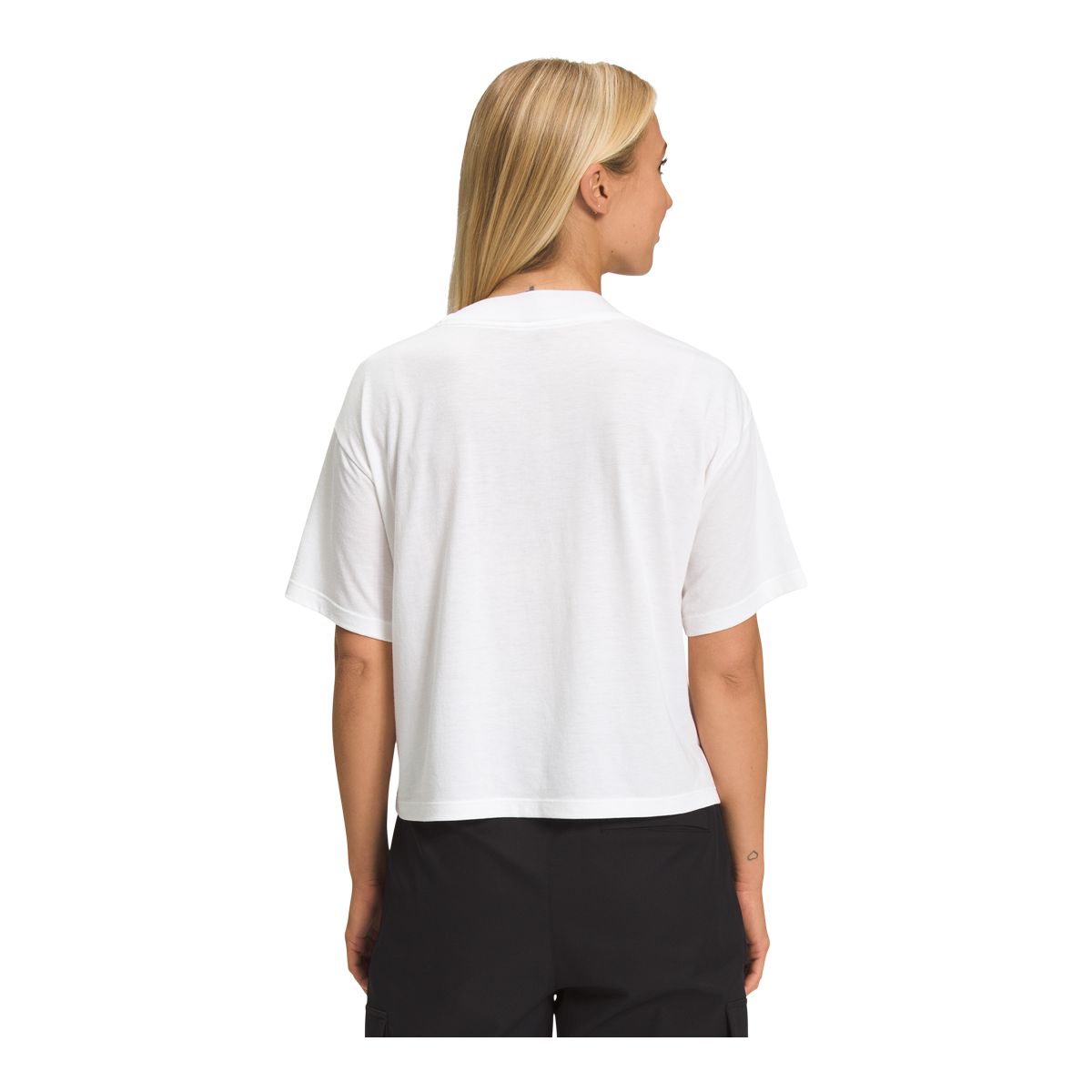 All in Motion Women's Supima Cotton Cropped Short Sleeve Top