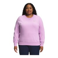 The North Face Women's Plus Size Heritage Patch Sweatshirt Front_Flat