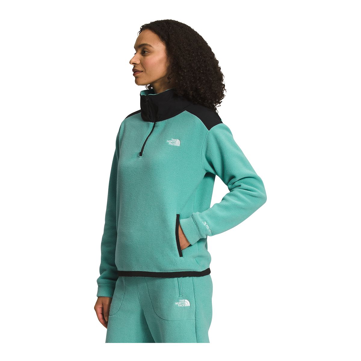 The North Face Women's Alpine Polartec 200 1/4 Zip Long Sleeve Top