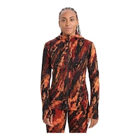 Icebreaker Women's Quantum Zip Hoodie Front_Flat