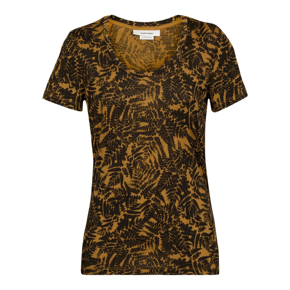 Icebreaker Women's Tech Lite Scoop Ferns T Shirt