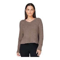 FWD Women's Friday Tech Chunky Neck Sweater Front_Flat