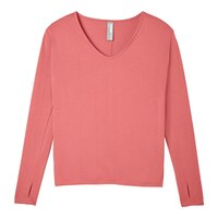 FWD Women's Friday Modal Minimal Long Sleeve T Shirt Front_Flat