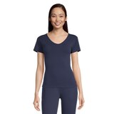 Ripzone Women's Hart V Neck T Shirt Front_Flat