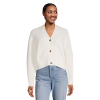 Ripzone Women's Montrel Button Up Cardigan Sweater Front_Flat
