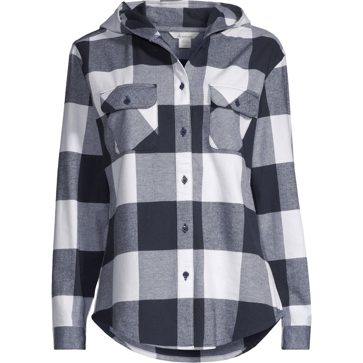 Ripzone Women's Apex 2.0 Hooded Flannel Top