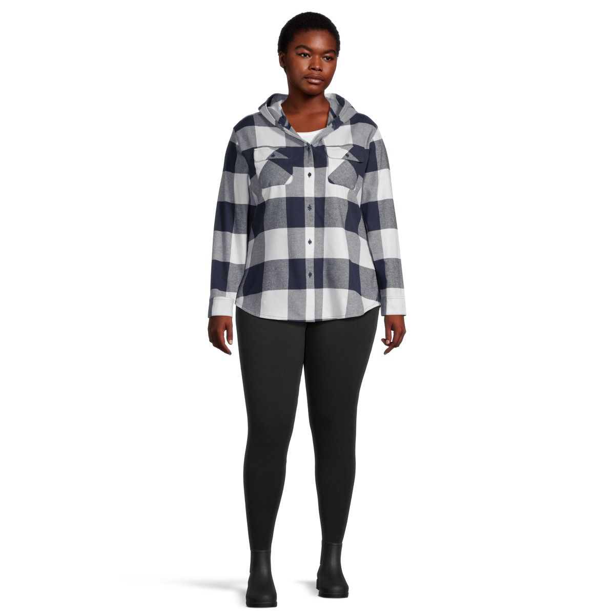 Ripzone Women's Apex 2.0 Hooded Flannel Top