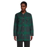 Woods Women's Evelyn Plaid Shacket Front_Flat