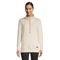 Woods Women's Bremner Popover T Shirt Front_Flat