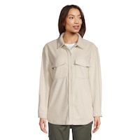 Woods Women's Katzie Shacket Front_Flat