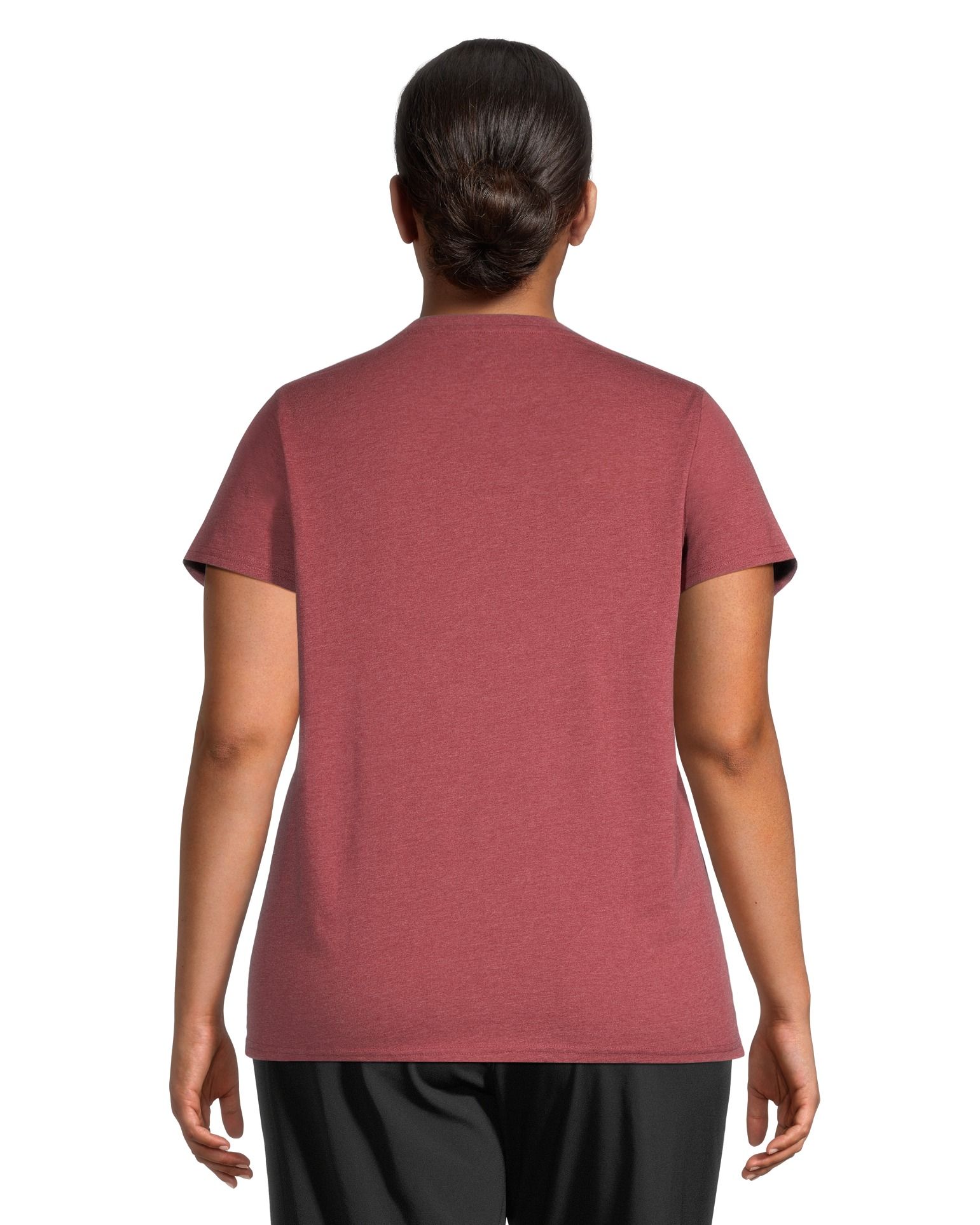 Woods Women's Plus Size Cayley Text T Shirt