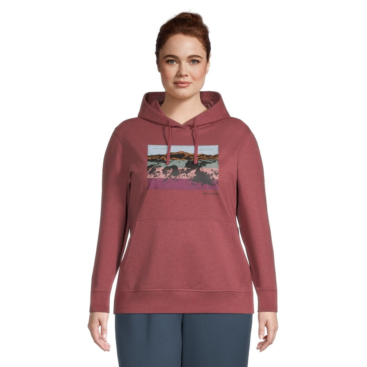 Women's plus size pullover on sale hoodies