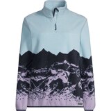 Woods Women's Blakiston Quarter Zip Fleece Top Front_Flat