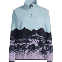 Woods Women's Blakiston Quarter Zip Fleece Top Front_Flat