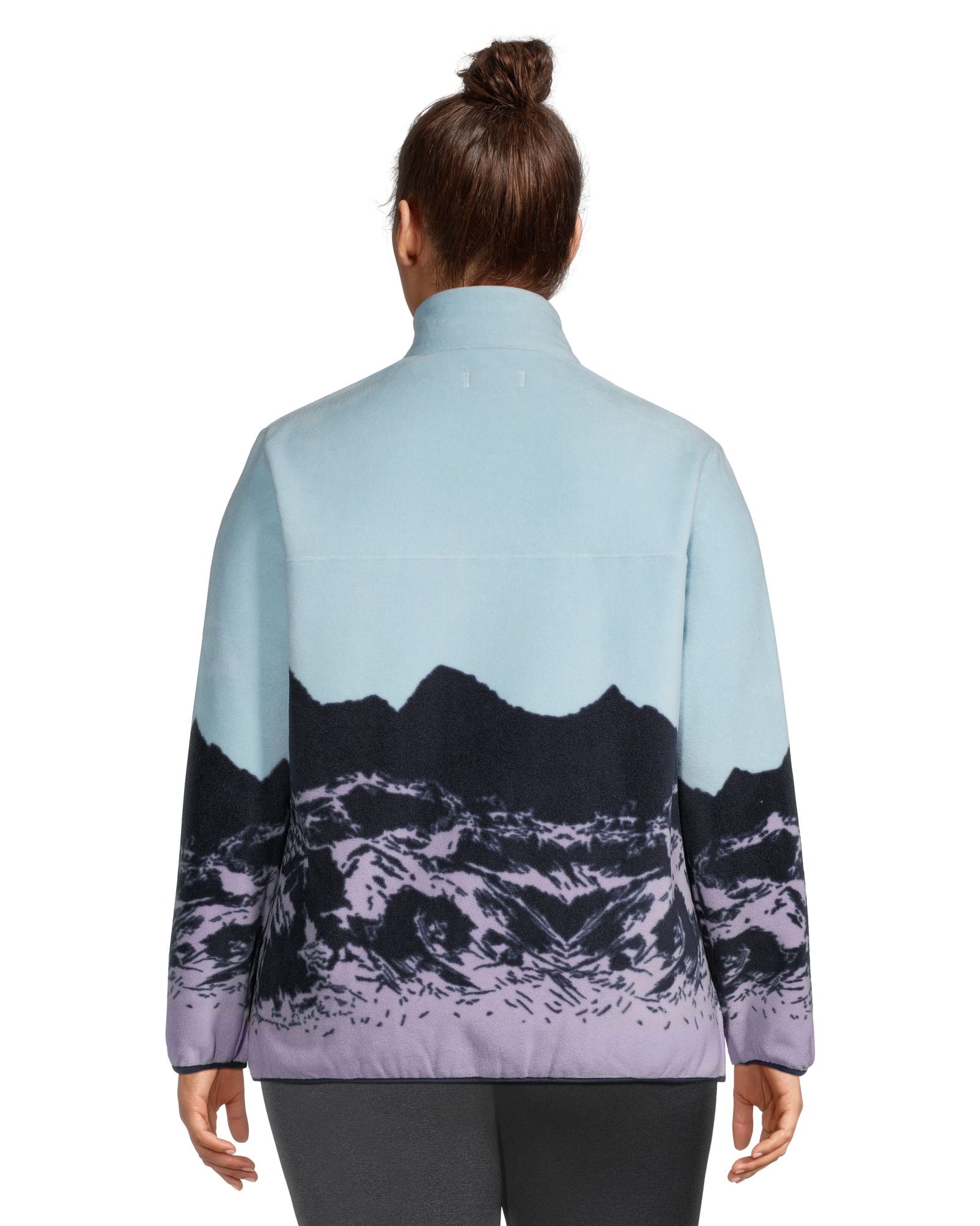 Woods Women's Plus Size Blackiston 1/4 Zip Top