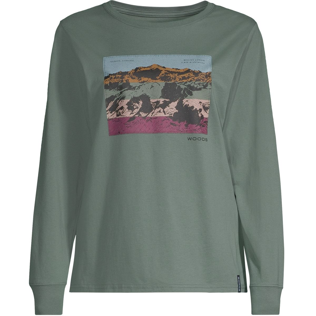 Woods Women's Cayley MT Logan T- Shirt