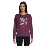 Woods Women's Cayley Foraging Long Sleeve T Shirt Front_Flat