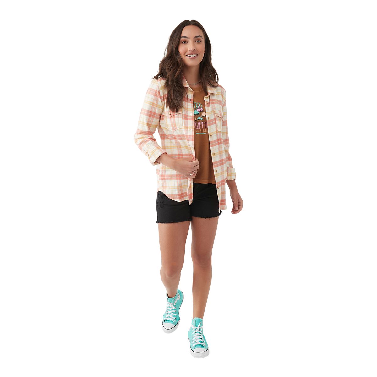O'Neill Women's Nash Flannel Top