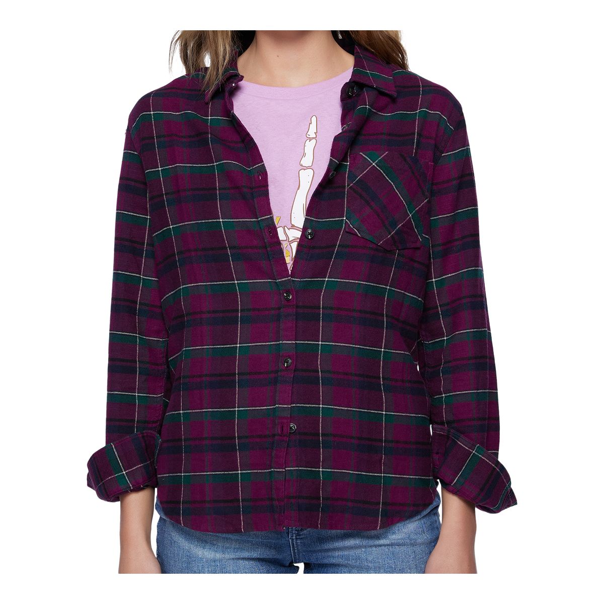 Image of O'Neill Women's Logan Flannel Top