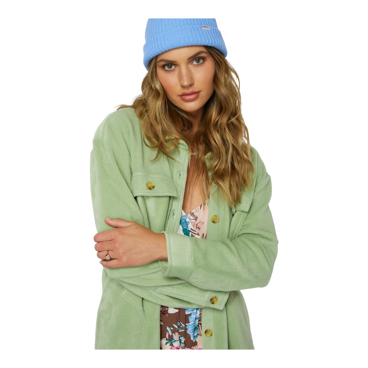 O'Neill Women's Collins Solid Superfleece Top