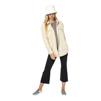 O'Neill Women's Collins Solid Superfleece Top Front_Angled_Right