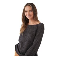 O'Neill Women's Good Days Solid Sweater Front_Angled_Left