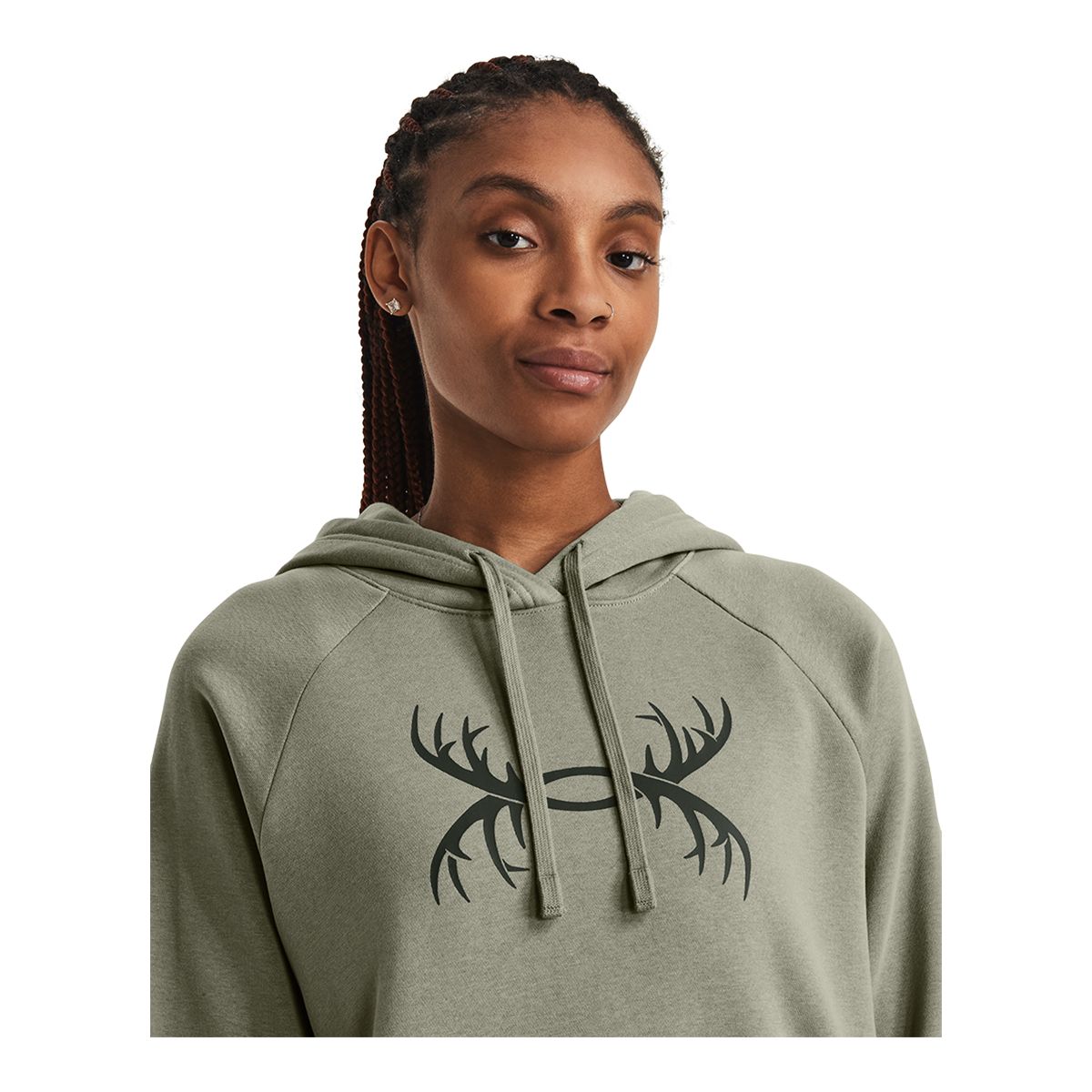 Under Armour Women's Rival Antler Fleece Hoodie