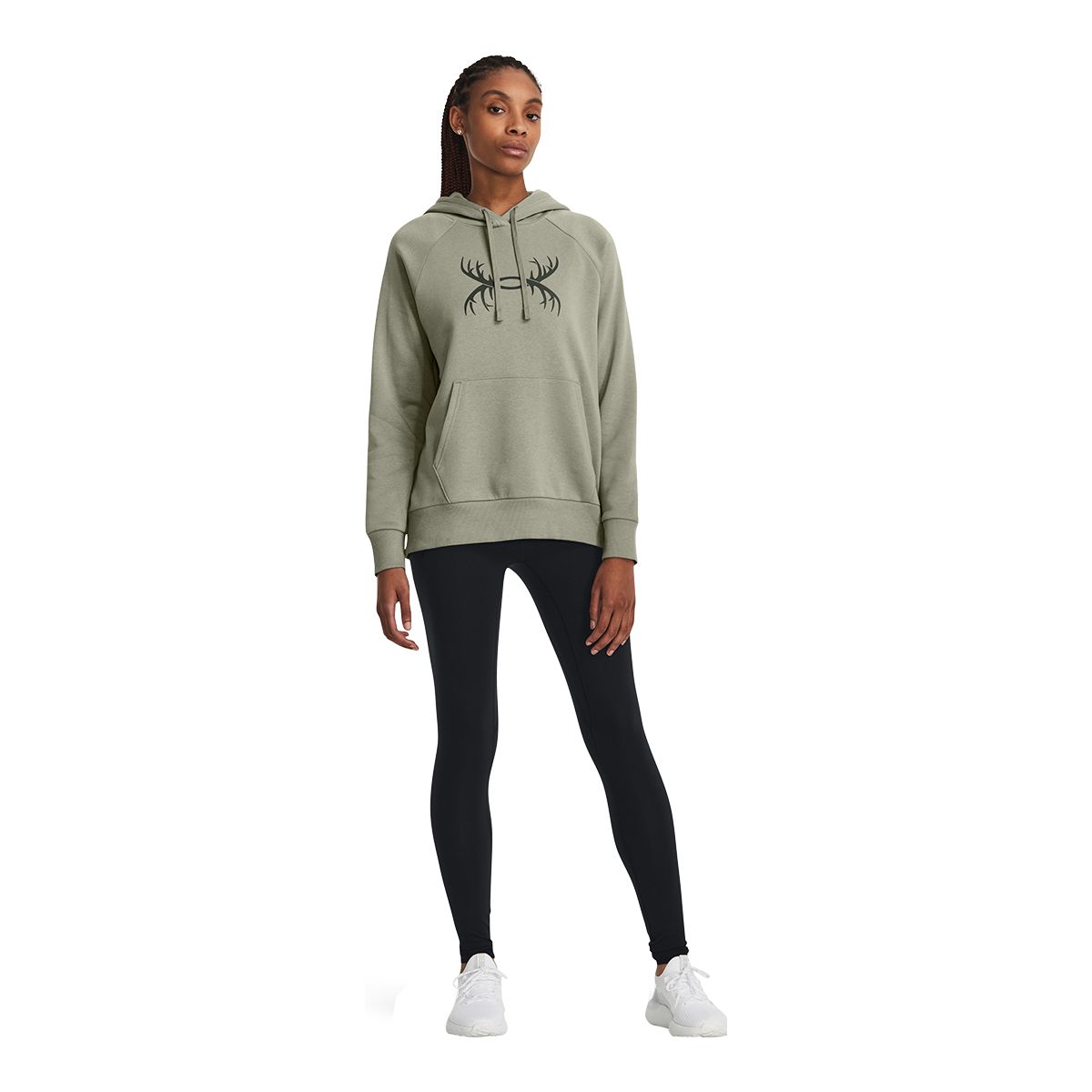 Under Armour Women's Rival Antler Fleece Hoodie