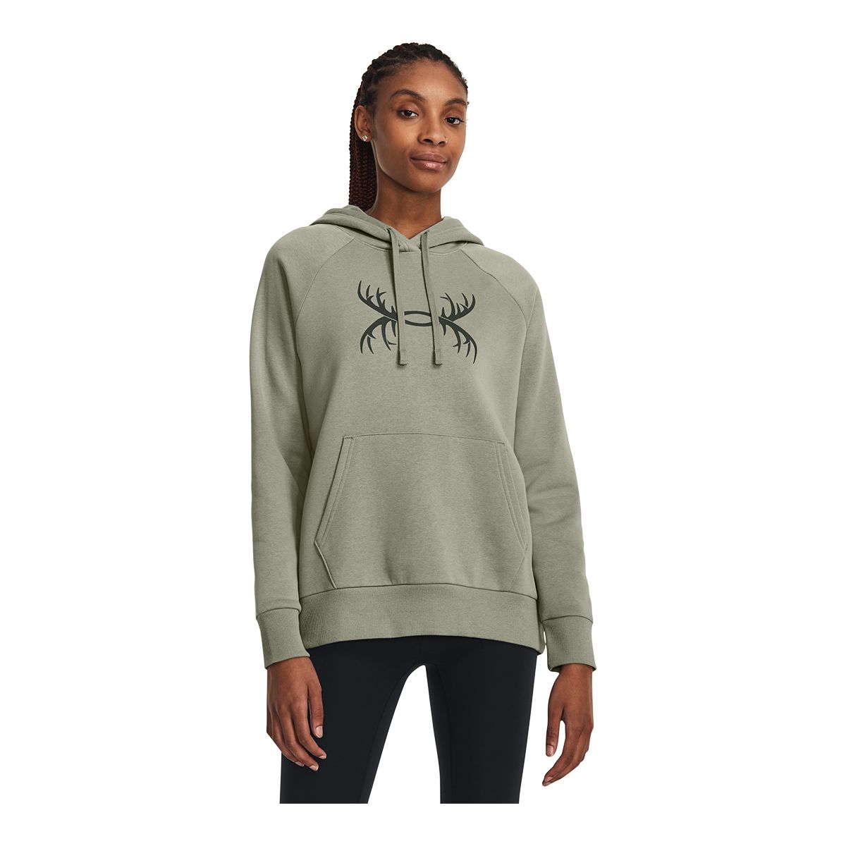 Under Armour Women's Rival Antler Fleece Hoodie