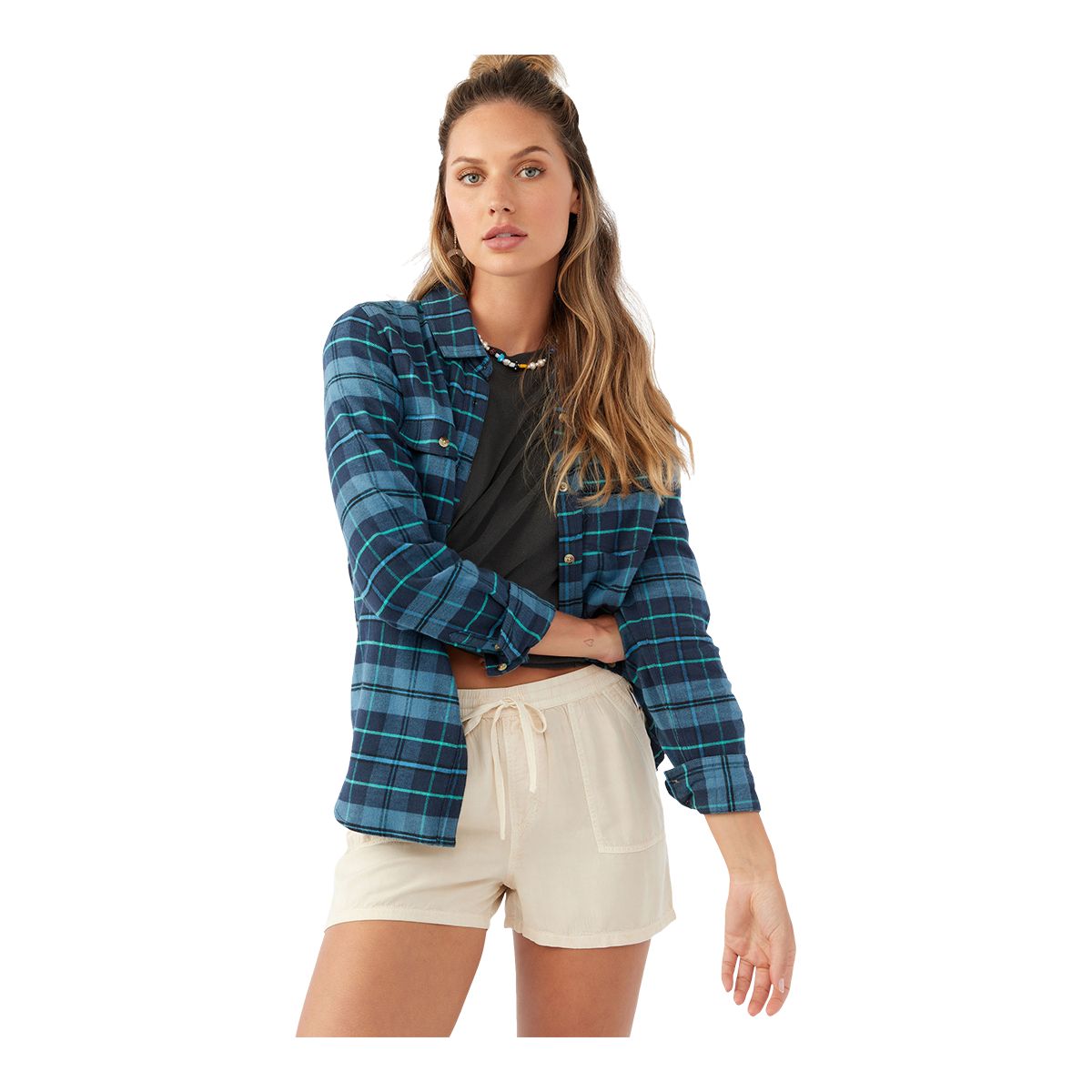 O'Neill Women's Nash Flannel Top