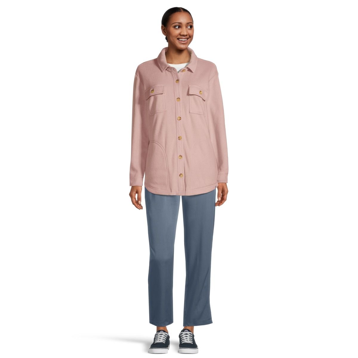 O'Neill Women's Collins Fleece Flannel Top