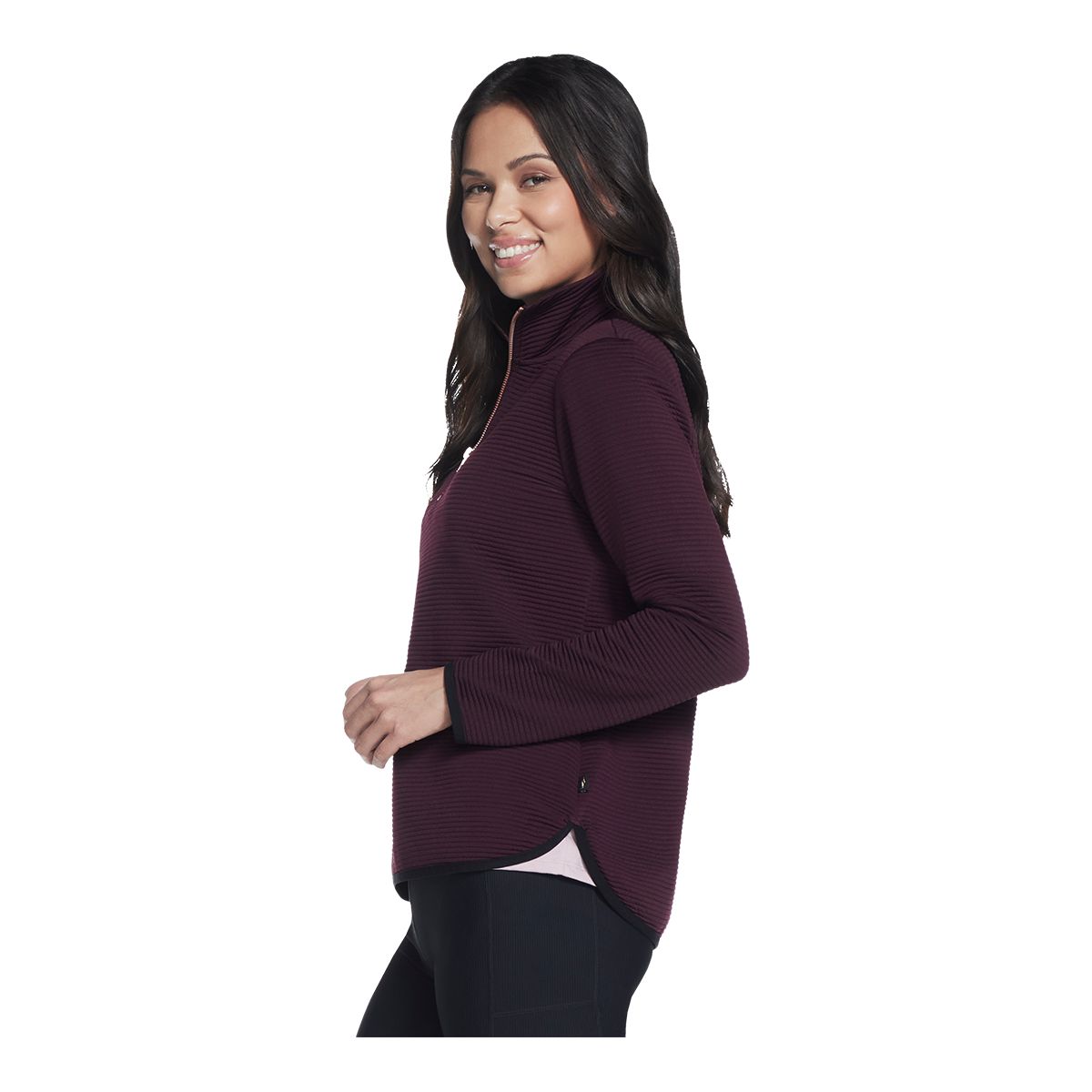 Skechers Women's Quarter Zip Sweater