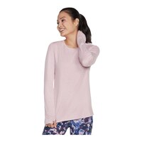 Skechers Women's Godri Swift Knit Long Sleeve Sweatshirt Front_Flat