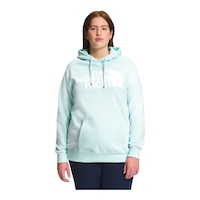 The North Face Women's Plus Size Half Dome Hoodie Front_Flat
