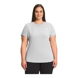 The North Face Women's Plus Size Wander Slitback T-Shirt Front_Flat
