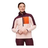 Cotopaxi Women's Abrazo Half Zip Fleece Jacket Front_Flat