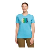 Cotopaxi Women's Llama Sequence T-Shirt Front_Flat