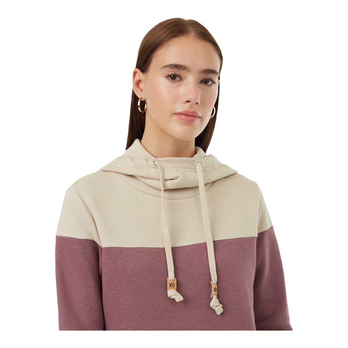 Tentree Women's TreeFleece Blocked Banshee Hoodie