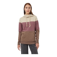 Tentree Women's TreeFleece Blocked Banshee Hoodie Front_Flat