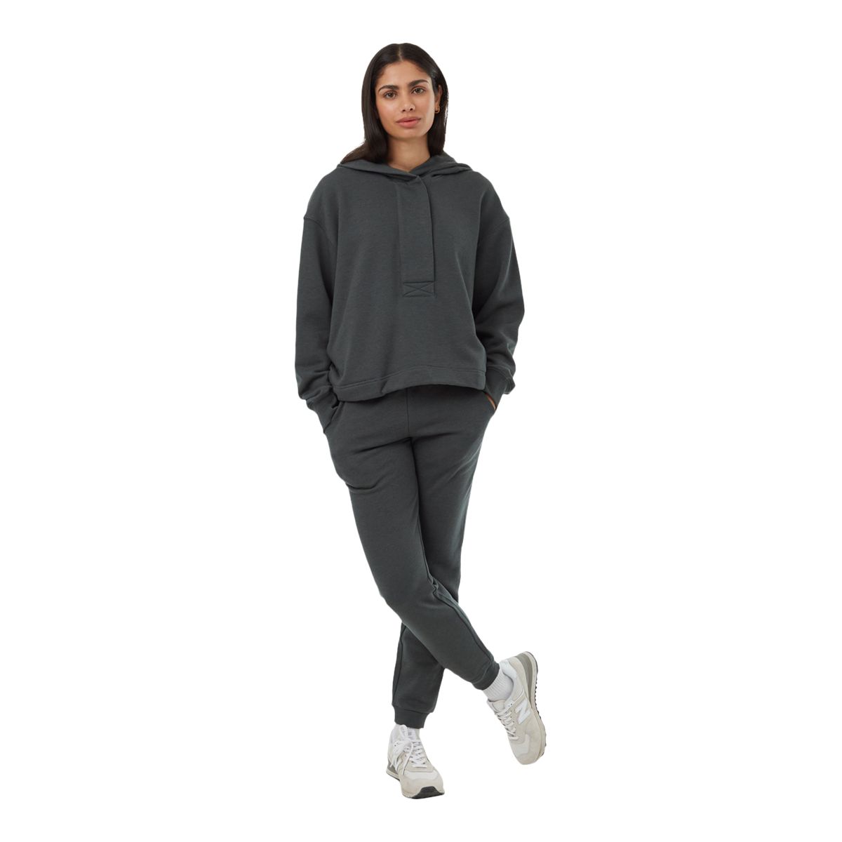 tentree Women's TreeFleece Anorak Hoodie