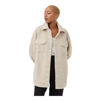 Tentree Women's Recycled Boucle Fleece Jacket Front_Angled_Right